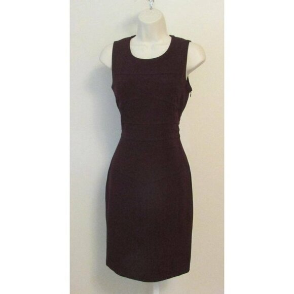 DVF Diane von Furstenberg Galya Brazen Plum purple dress shift sheath new 8 - Picture 1 of 4